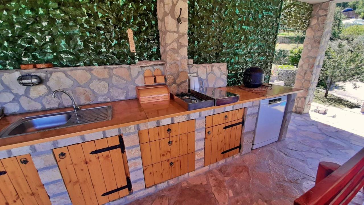 Holiday Home With A Private Pool Podspilje  Экстерьер фото